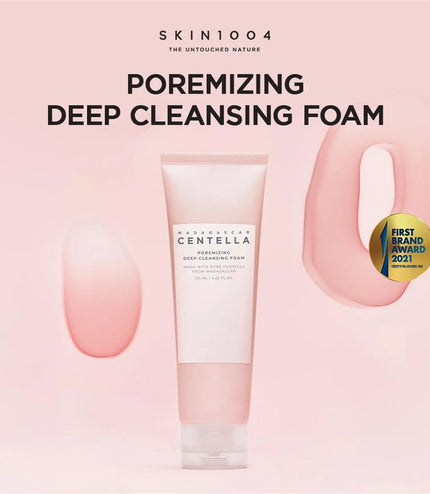 Madagascar Centella Poremizing Deep Cleansing Foam  125ml, Remove Pore-Clogging Debris