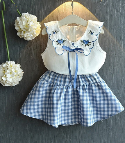 Kids Baby Girls Clothing Sets Summer TShirtsskirt Clothes