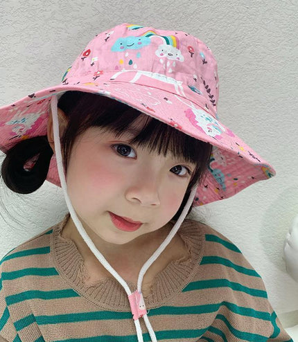 Children's Cotton Summer Sun Protection Hat