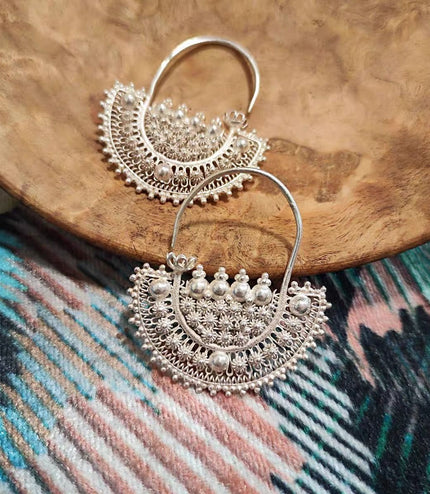 Earrings Traditional Zhot Featured Large Size