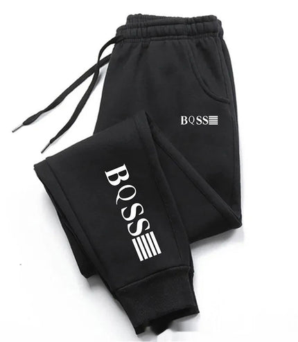 Autumn And Winter Fleece Warm Sports Casual Ankle Banded Pants Men And Women