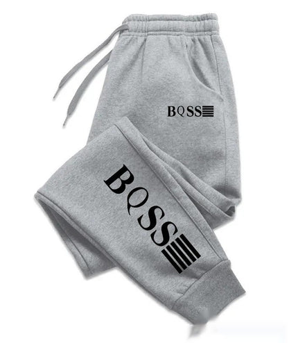 Autumn And Winter Fleece Warm Sports Casual Ankle Banded Pants Men And Women