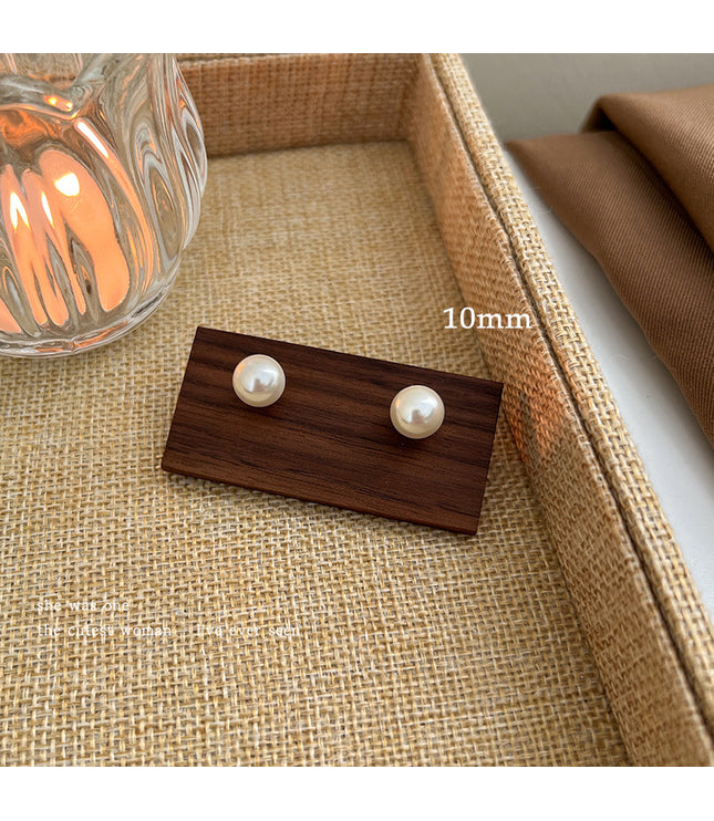 Pearl Retro French Simple Elegant Earrings