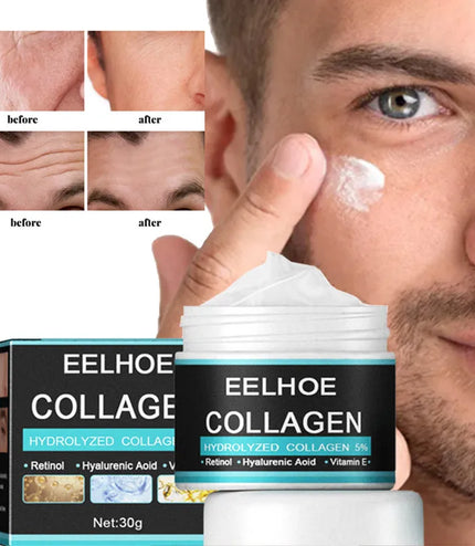 Men’s Collagen Face Cream – Anti-Wrinkle, Anti-Aging &amp; Deep Hydration