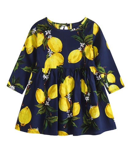 Style Floral Princess Dress Children's Clothing