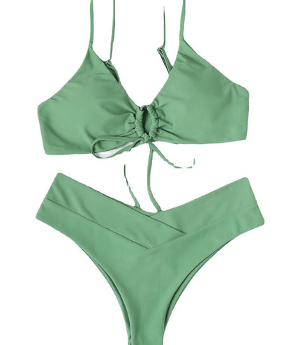 Women With Wrapped Bikini Swimsuit