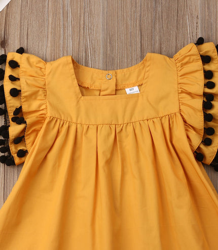 Children Newborn Clothing Sleeveless Kids Girls Dress