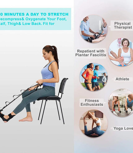 Foot Ligament Stretching Belt Rehabilitation Band For Plantar Fasciitis Leg Training Ankle Joint Correction Sports Rope
