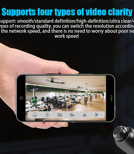 HD 1080P Mini Camera Wireless WiFi Baby Monitor Indoor Safety Security Surveillance Night Vision Camera IP Camera Recorder