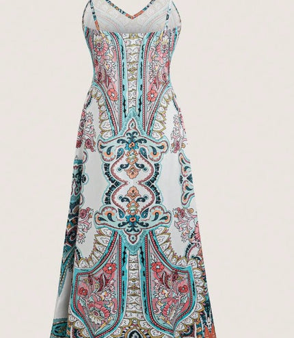 Allover Print Cami Dress