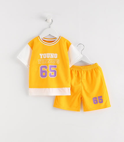 Sportswear Two-piece Set Children's Clothing New