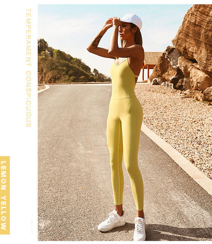 Waist-fitting yoga clothing