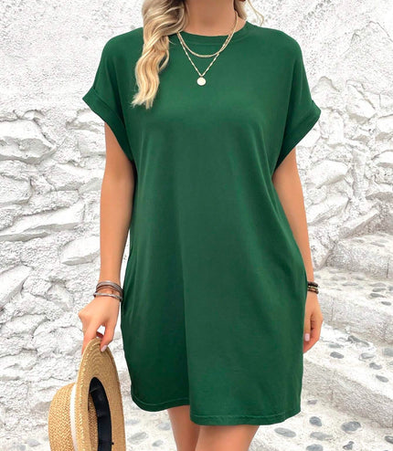 Solid Color Dress For Women