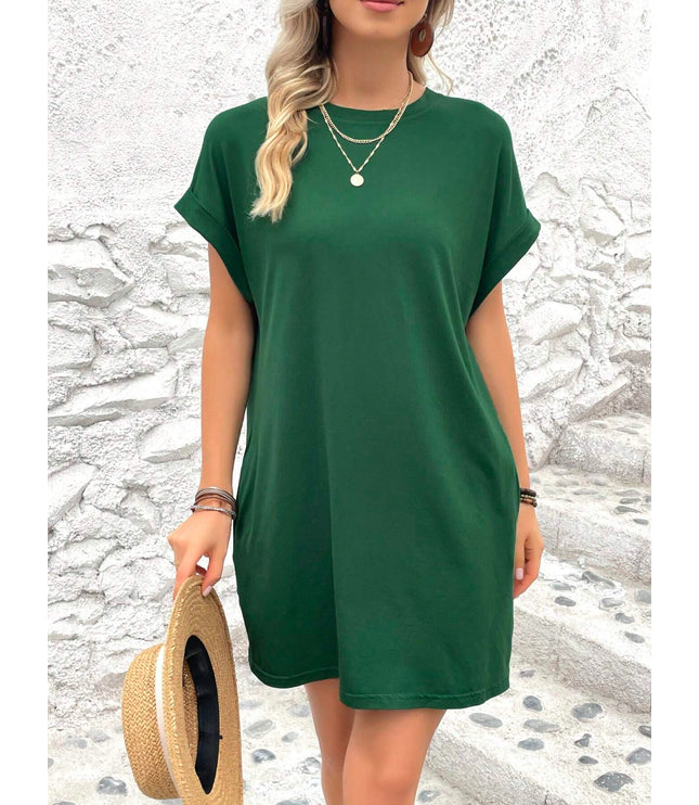 Solid Color Dress For Women