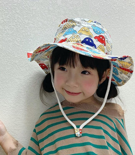 Children's Cotton Summer Sun Protection Hat