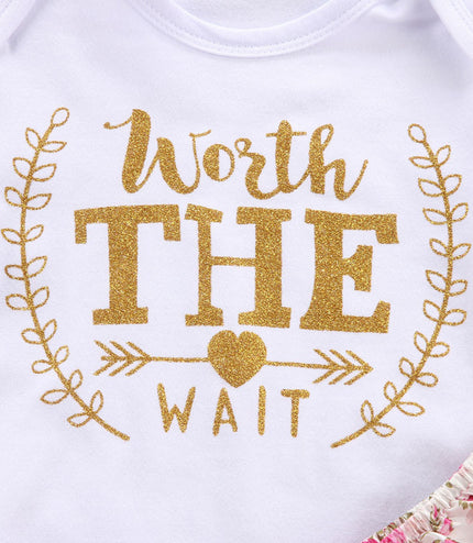 Baby girl summer suit
