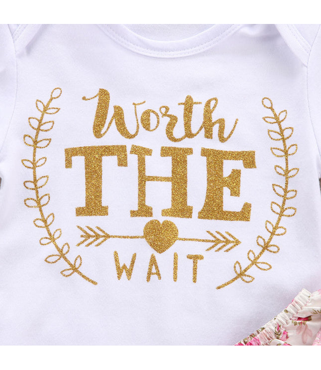 Baby girl summer suit