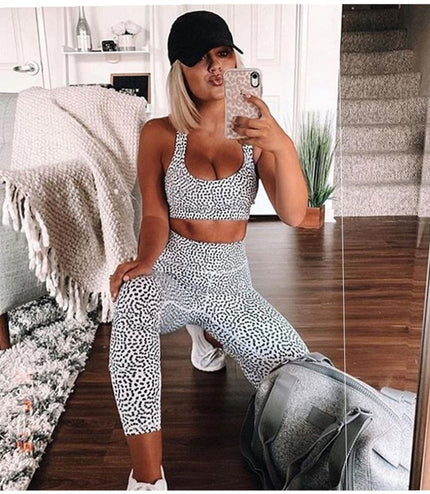 Pure Color Yoga Wear Sports Suit