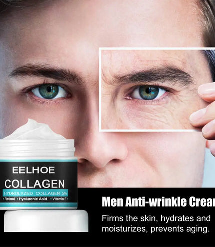 Men’s Collagen Face Cream – Anti-Wrinkle, Anti-Aging &amp; Deep Hydration