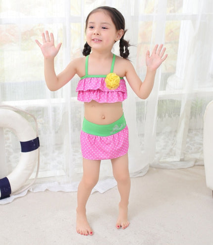 Three children's swimsuits