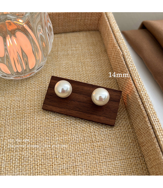 Pearl Retro French Simple Elegant Earrings