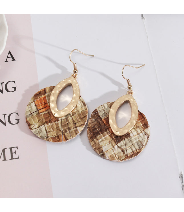Personalized Retro Abalone Shell Exquisite Earrings