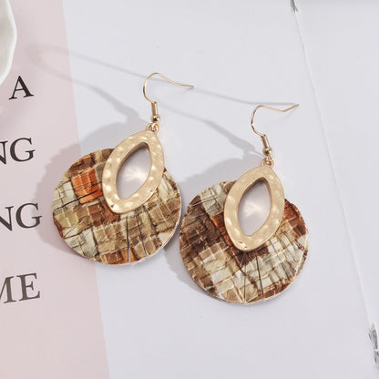 Personalized Retro Abalone Shell Exquisite Earrings