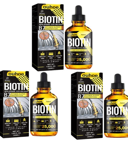 OUHOE Collagen B7 Vitamin Hair Oil Hair Strengthening & Densification Hair Loss Prevention Hair Care Oil