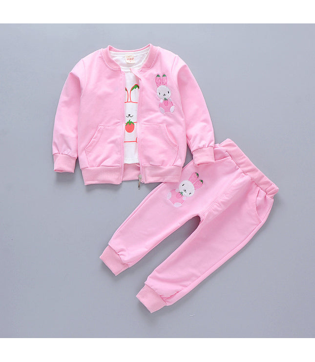 Children's Hoodie Casual Pants Suit