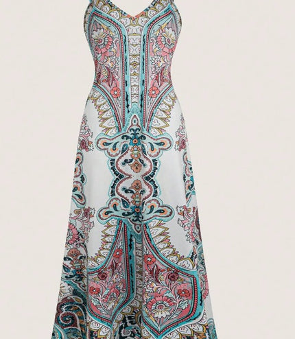 Allover Print Cami Dress