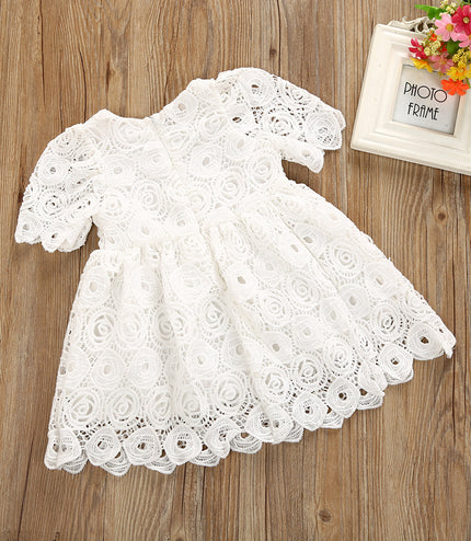 Hollow princess children's clothing dress