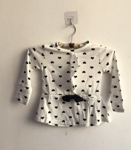 Love bow girl set