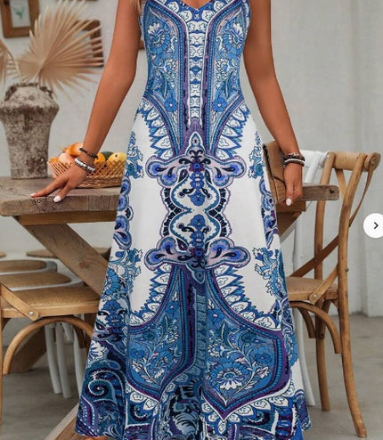 Allover Print Cami Dress