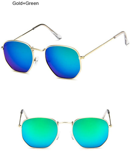 women's Hexagonal Sunglasses
