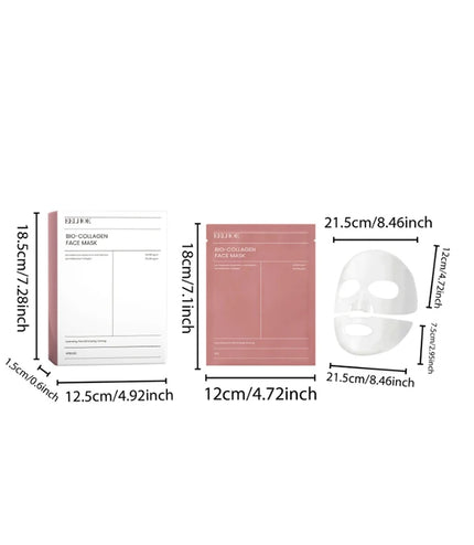 Bio-Collagen Face Mask – Deep Hydration and Pore Refinement