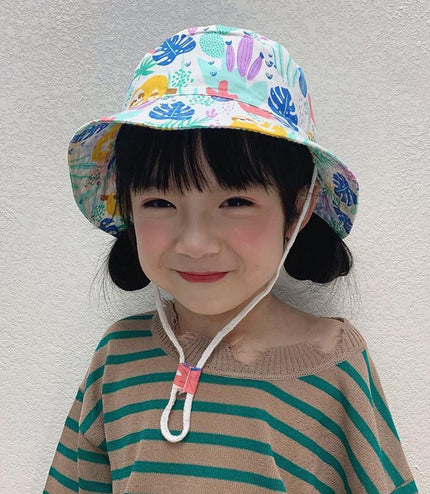 Children's Cotton Summer Sun Protection Hat
