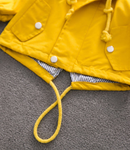 Baby Windbreaker Jacket Women's Mid-length Top
