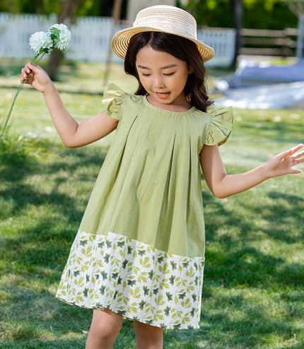 Children's Sisters Wear Children's Summer Dresses