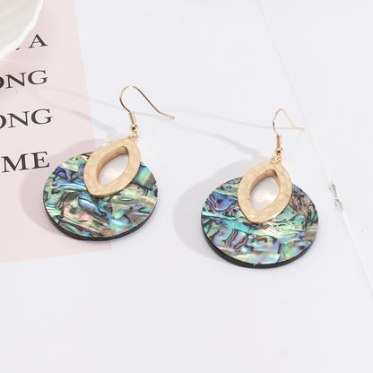 Personalized Retro Abalone Shell Exquisite Earrings