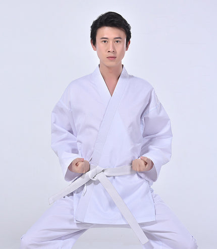 Karate White Suit Taoist Robe Suit