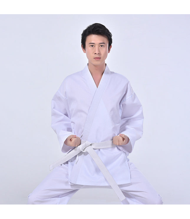 Karate White Suit Taoist Robe Suit