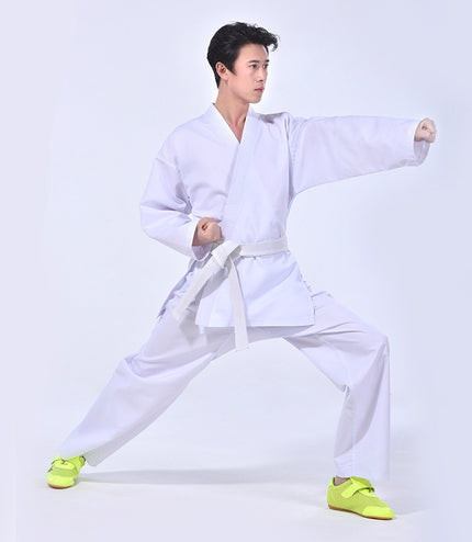 Karate White Suit Taoist Robe Suit