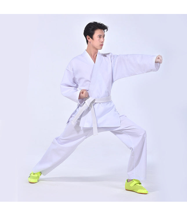 Karate White Suit Taoist Robe Suit