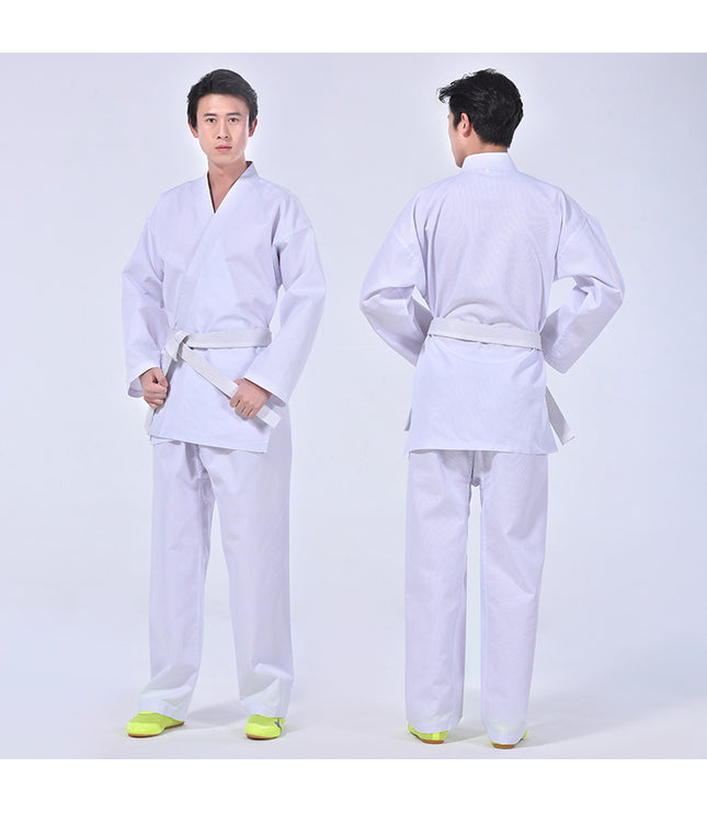 Karate White Suit Taoist Robe Suit