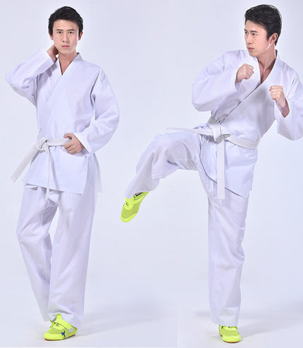 Karate White Suit Taoist Robe Suit