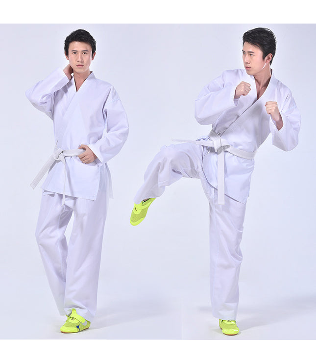 Karate White Suit Taoist Robe Suit