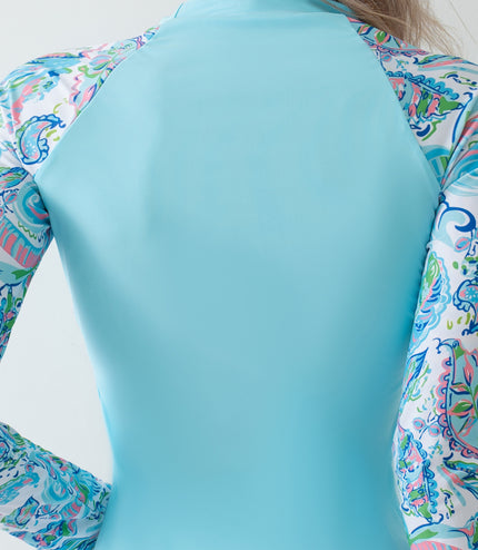 Boxer Sports Beach Print Two-piece Swimsuit