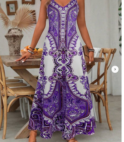 Allover Print Cami Dress