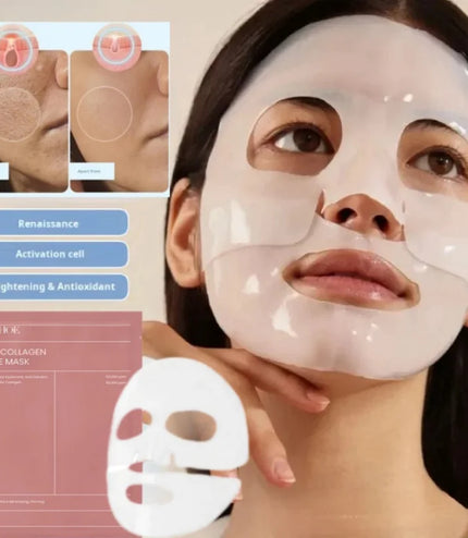 Bio-Collagen Face Mask – Deep Moisturizing &amp; Overnight Skin Renewal
