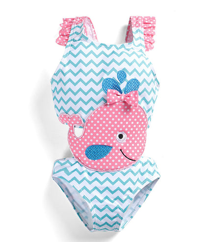 Baby Girls Swimwear Watermelon Swimsuit Swimming Beach Bathing Bikini Cute Summer One-piece Swimming Costume